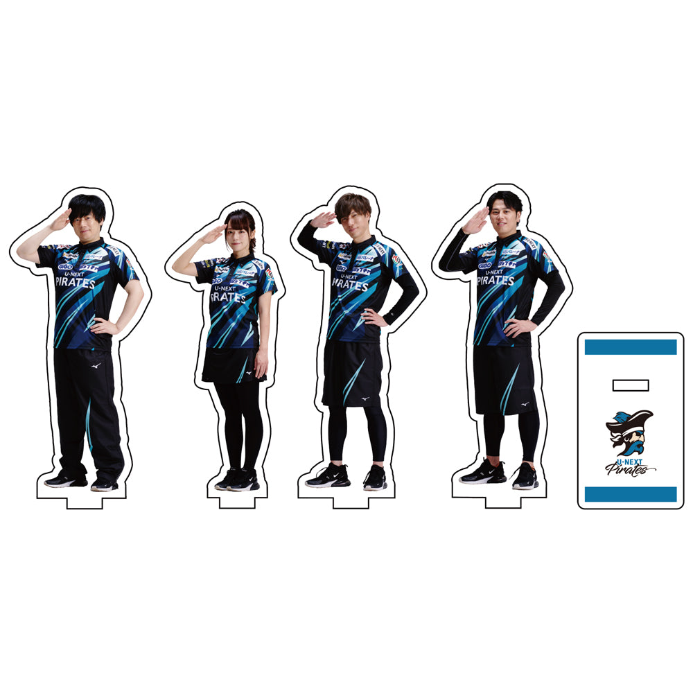 プレーヤーズアクリルスタンド Mリーグ2024-25 U-NEXT Pirates – 丸善