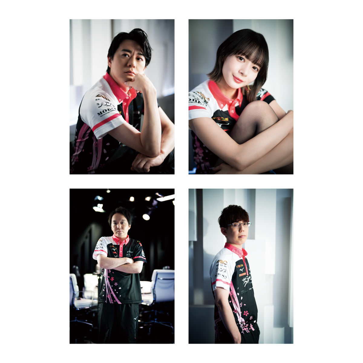 Mリーグ サクラナイツ ポロシャツ Lサイズ Mリーグ サクラナイツ ポロシャツ Lサイズ Mリーグ サクラナイツ