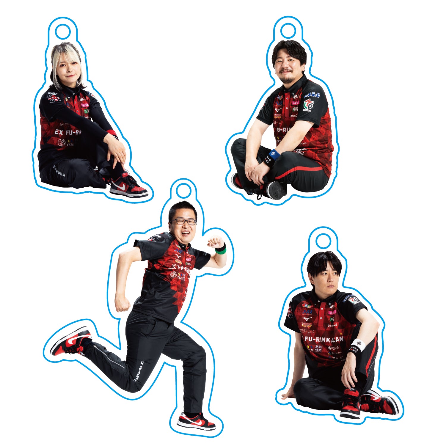 Acrylic Player Collection アクリルキーホルダー Mリーグ2025-26 EX風