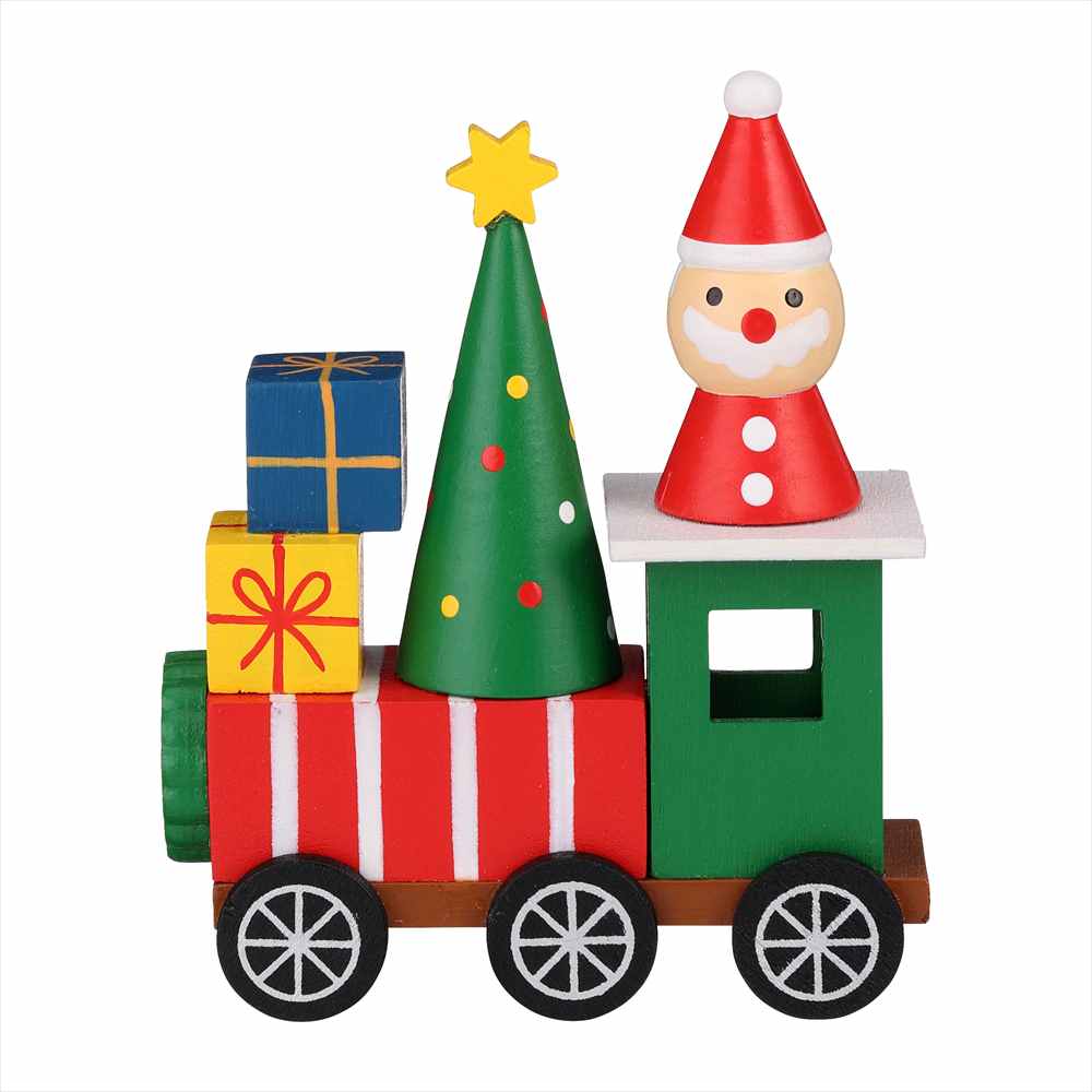 どんぐりアート♡トレインに乗ってlet's go 〜！クリスマスオブジェ♡ どんぐりアート うさぎさんのホワイトクリスマス 丸太オブジェ - メルカリ