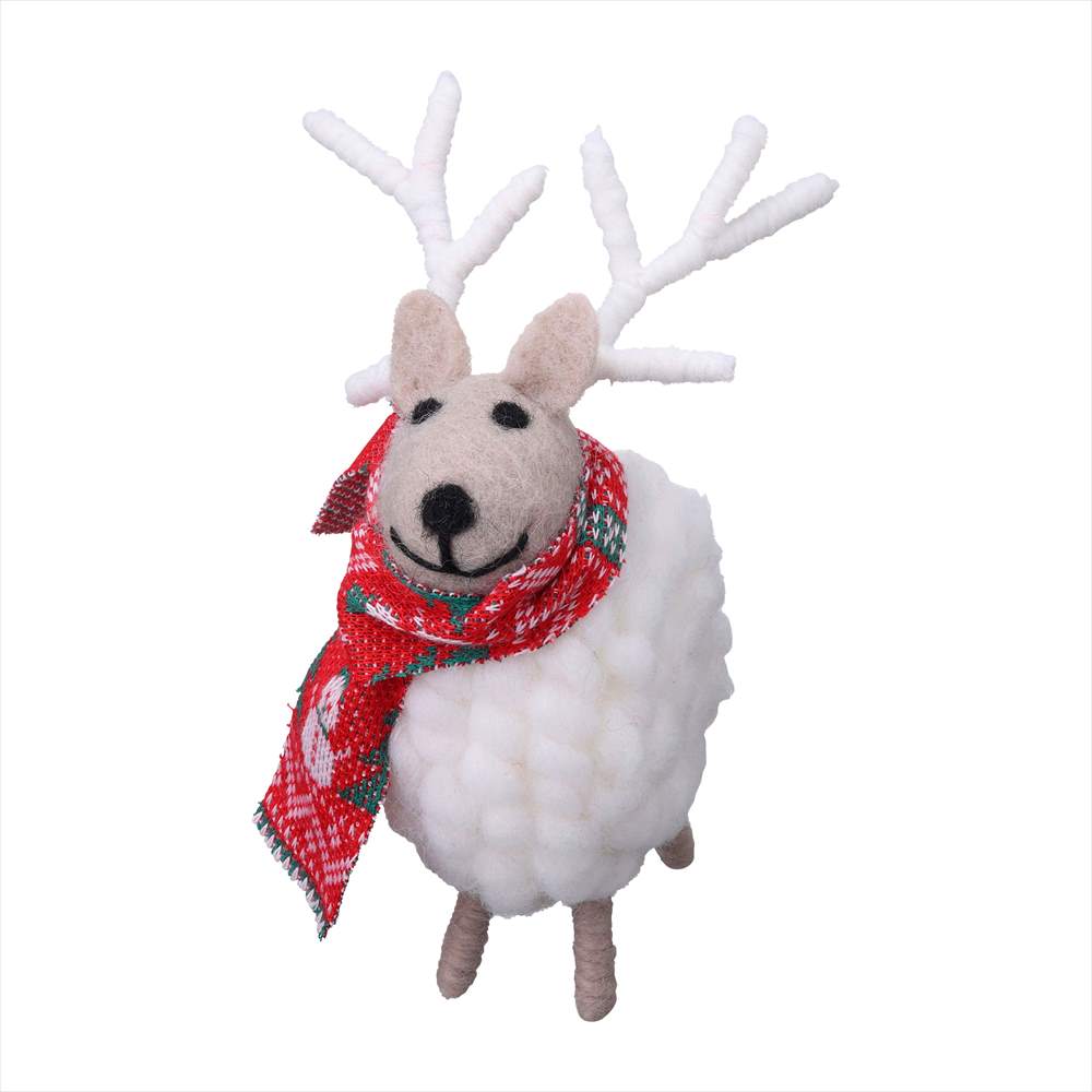 クリスマスコレクション モコモコアニマル・トナカイ マフラー – 丸善