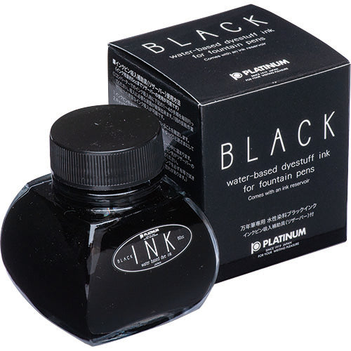 プラチナ 水性染料インク ボトルインク 60ml ブラック – 丸善ジュンク