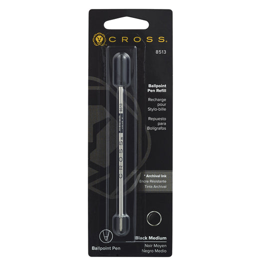 ボールペン リフィル カード(ブリスター)タイプ 替芯 M (ボール径 1.0mm) 油性インク ブラック 1本