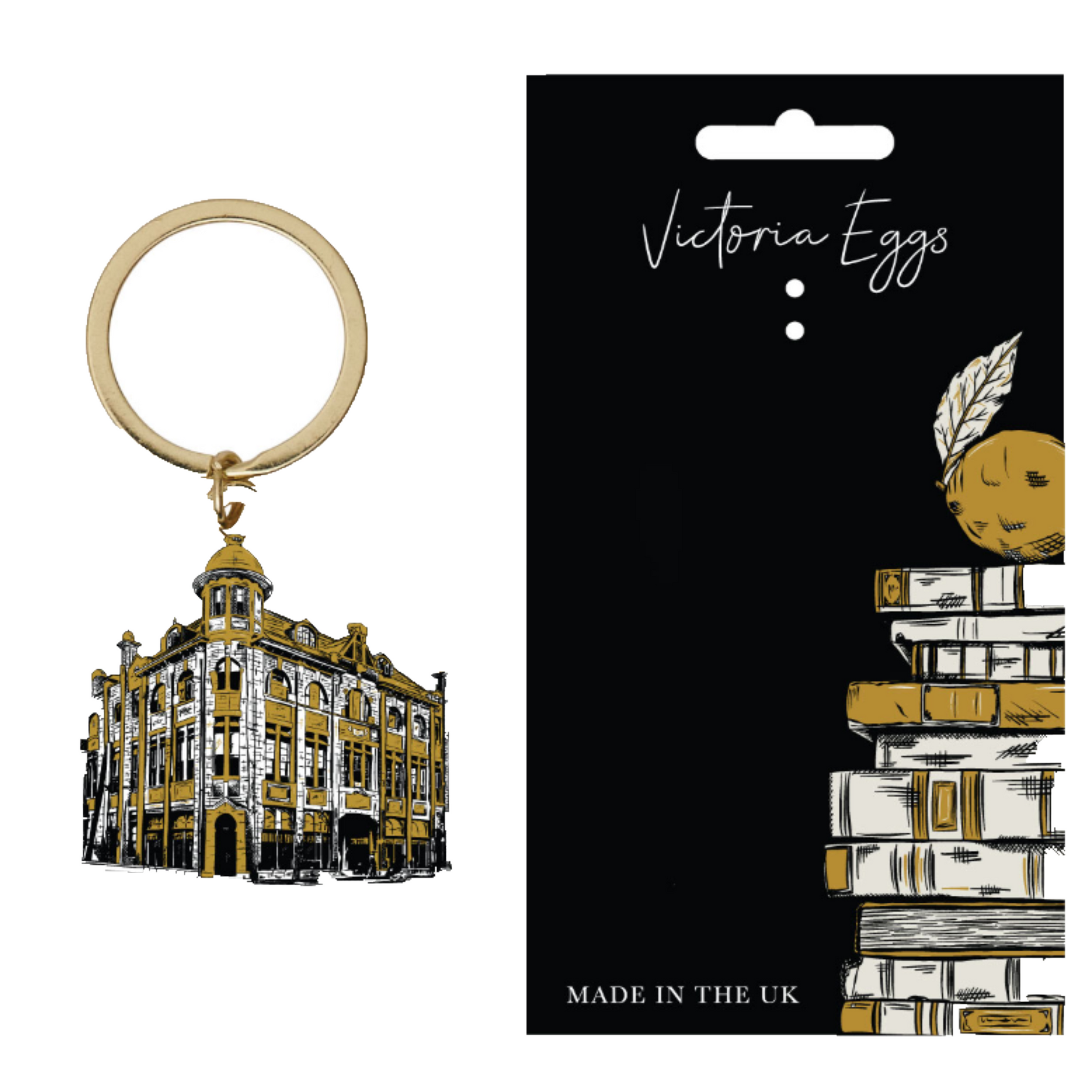 【丸善オリジナル】キーリング(日本橋旧社屋)【Victoria Eggs】