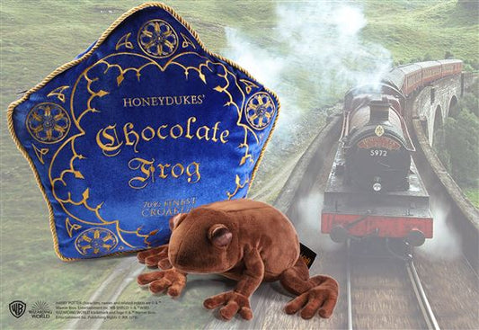 【Harry Potter】蛙チョコレート ぬいぐるみ&クッションセット