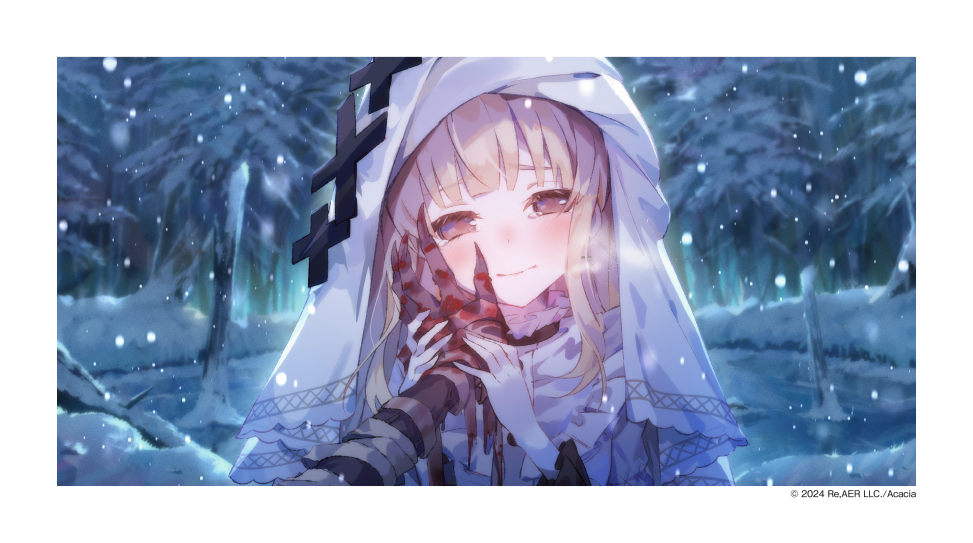 複製アートプリント(小)/氷上メルル/魔法少女ノ魔女裁判