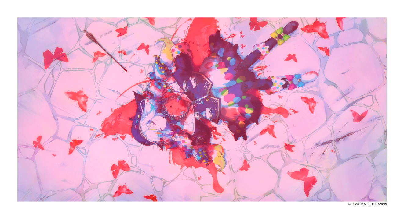 複製アートプリント(大)/城ケ崎ノア(3)/魔法少女ノ魔女裁判