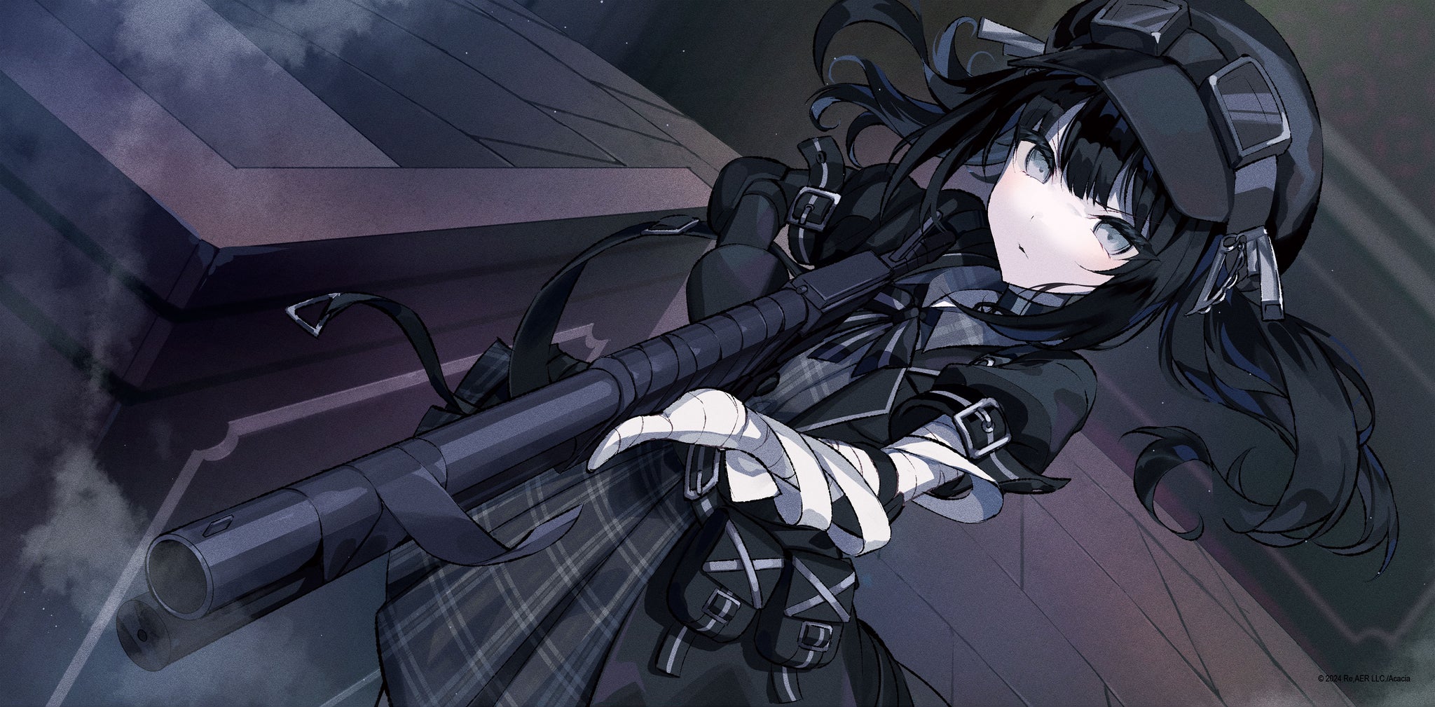 ポスター/ナノカ(銃を構える)/魔法少女ノ魔女裁判