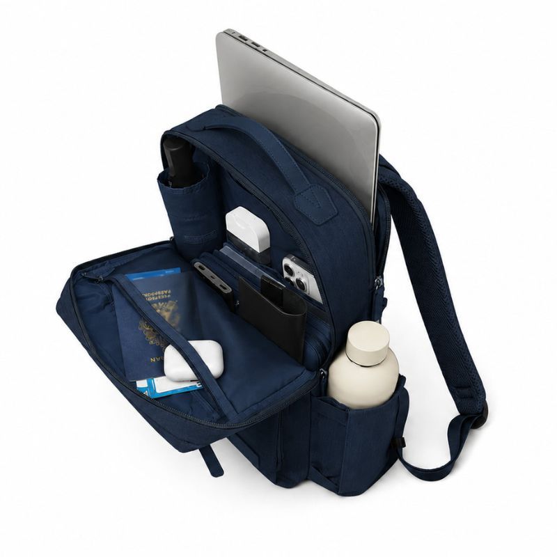 丸善ジュンク堂書店限定モデル NORDACE Siena Pro15 デイリーリュック ALL NAVY