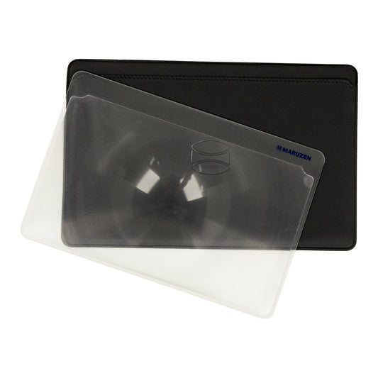 フルネルレンズ 文庫サイズ ケースカラー:ブラック