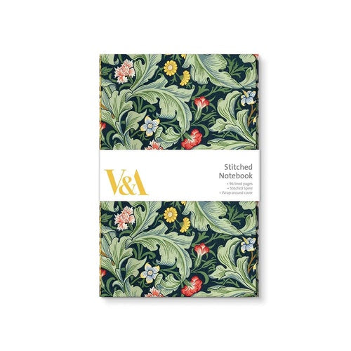 【V&A】罫線入りノートブック【LEICESTER】