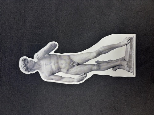 【V&A_O】ダイカットポストカード(ダビデ像)