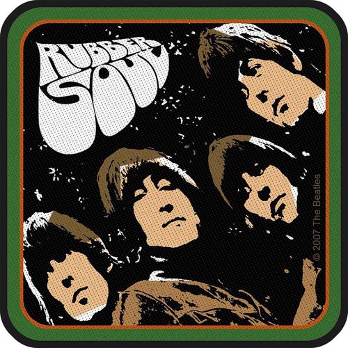 【The Beatles】ワッペン(アルバム)【Rubber Soul】