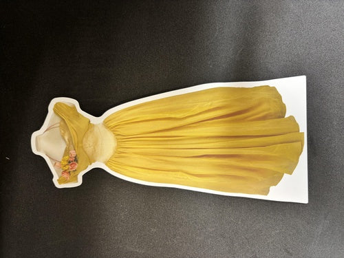 【V&A_O】ダイカットポストカード(ラ・シルフィード イブニングドレス)