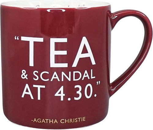【Agatha Christie】マグカップ(Tea & Scandal)