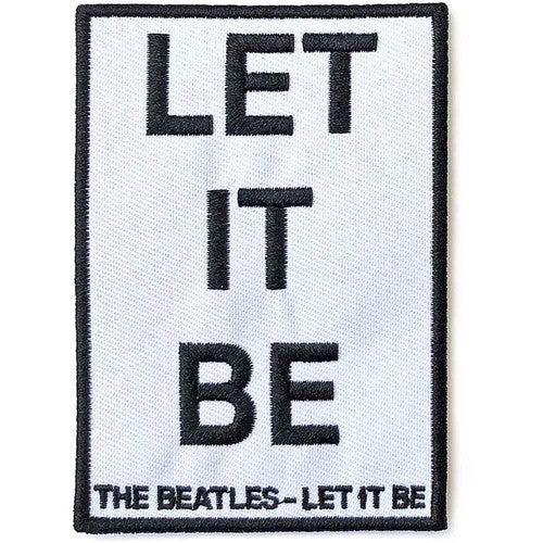 【The Beatles】ワッペン【Let It Be】