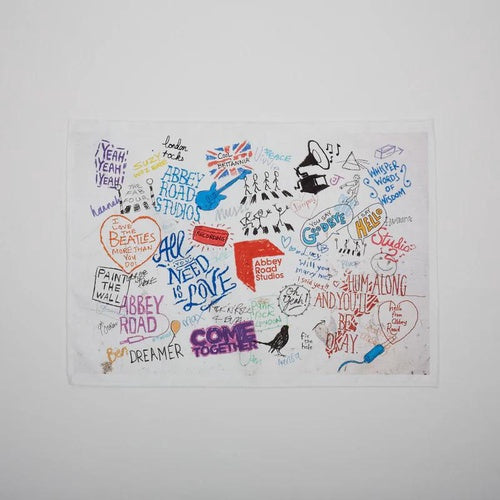 【Abbey Road Studios】ティータオル【BTLS Graffiti】