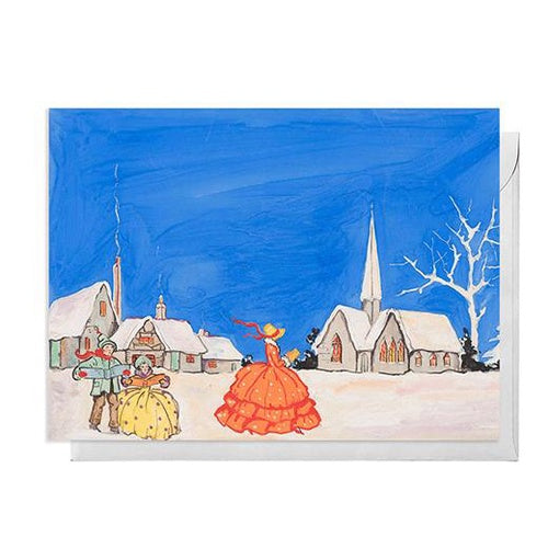 【V&A_O】缶入りクリスマスカードセット