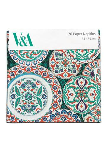【V&A】ペーパーナプキン【IZNIK CERAMICS】