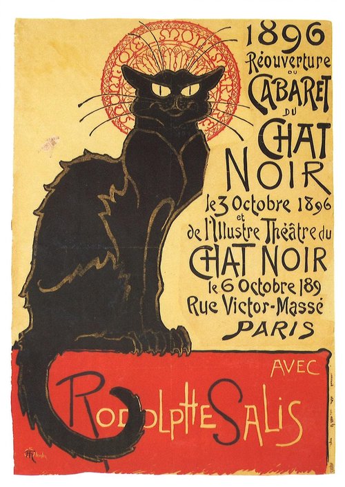 【V&A_O】ポストカード(ル・シャ・ノワール)