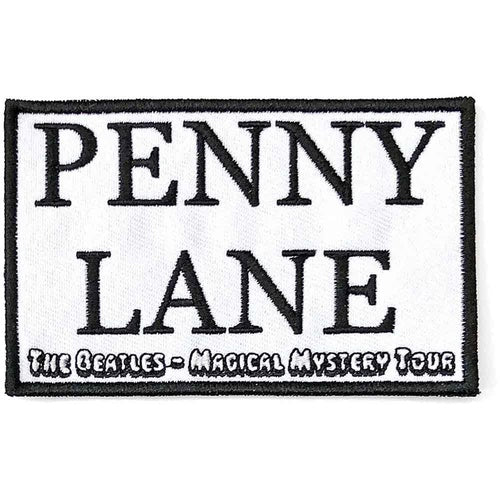【The Beatles】ワッペン(白)【Penny Lane】
