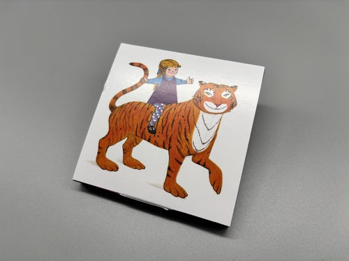 【V&A_M&G】封筒付きメッセージカード(8セット入り)【TIGER WHO CAME TO TEA】
