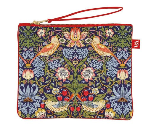 【V&A】ポーチ【STRAWBERRY THIEF】