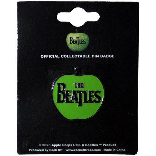 【The Beatles】ピンバッジ(アップル)