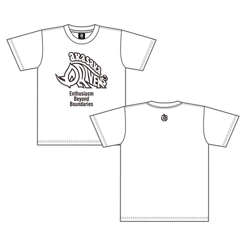 エナメルプリントTシャツ Mリーグ 赤坂ドリブンズ XL