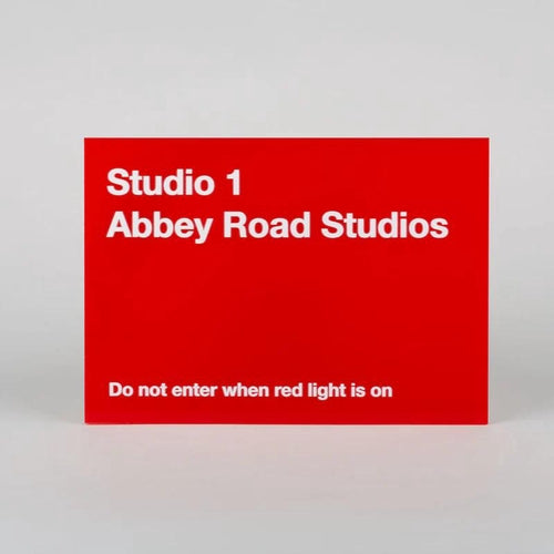 【Abbey Road Studios】スタジオ1サインレプリカ