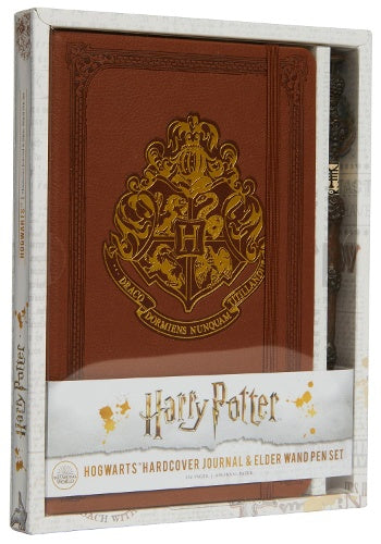 Harry Potter: Hogwarts Hardcover Ruled Journal: With Pen