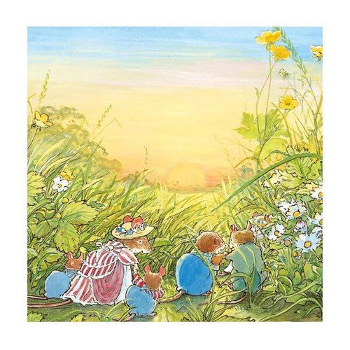 【Brambly Hedge】カード(SUNSET IN THE MEADOW)【M&G】