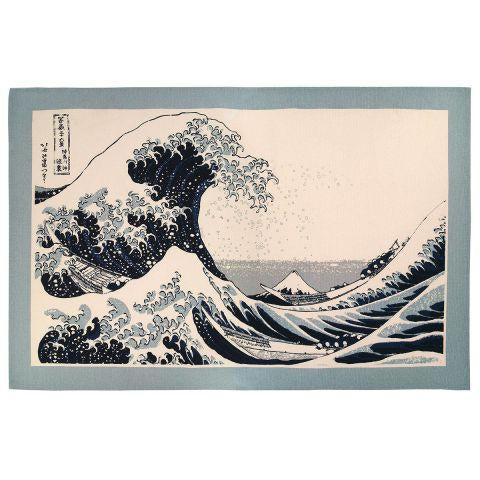 【British Museum】ティータオル【FUJI WAVE】