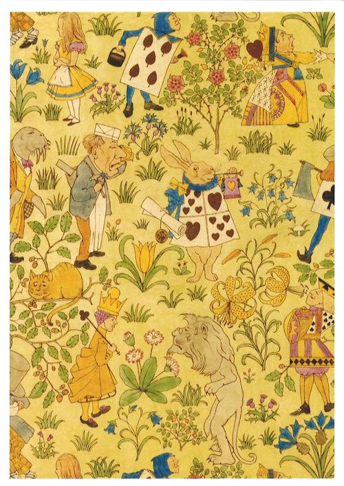 【V&A_O】ポストカード(不思議の国のアリス)