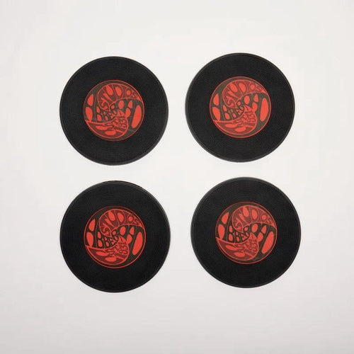 【Abbey Road Studios】コースターセット【Vintage Logo】