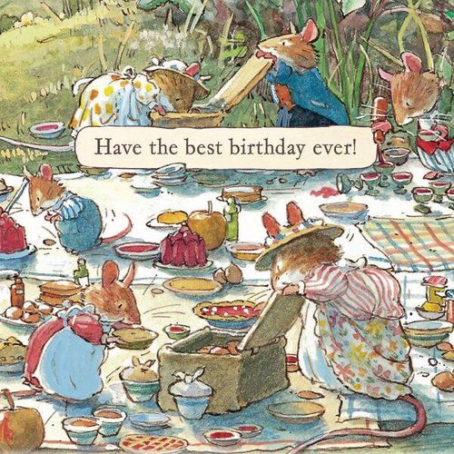 【Brambly Hedge】バースデーカード(Collection PICNIC TIME)【M&G】