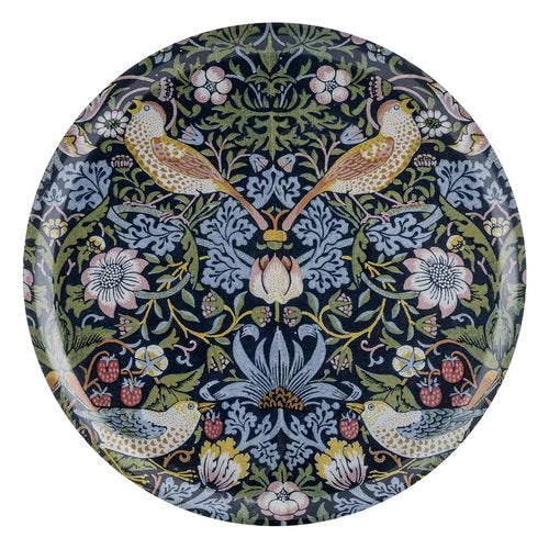 【V&A_Ary】トレイ直径65cm【Strawberry thief】