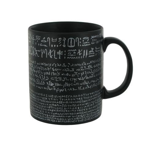 【British Museum】マグカップ(黒)【Rosetta Stone】