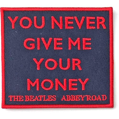 【The Beatles】ワッペン【You Never Give Me Your Money】