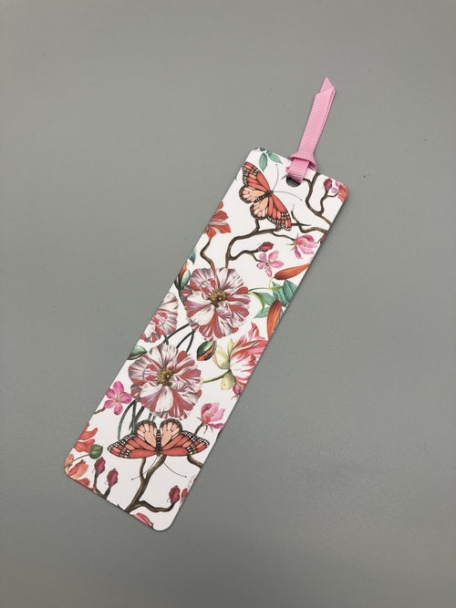 【M&G】ブックマーク【RED FLORAL】