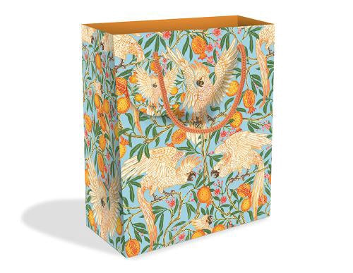 【V&A】ギフトバッグ(中)【COCKATOO AND POMEGRANATE】