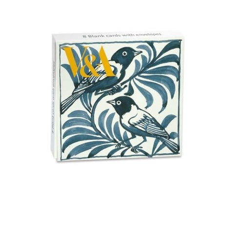 【V&A_M&G】封筒付きメッセージカード(8セット入り)【WEAVER BIRDS】