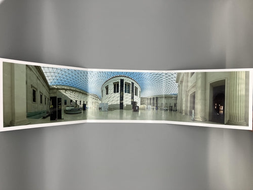 【British Museum】パノラマカード(Great Court)
