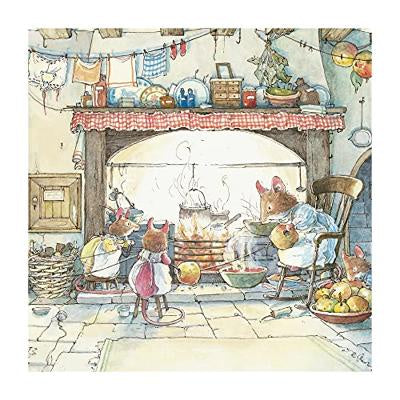 【Brambly Hedge】カード(KITCHEN AT CRABAPPLE COTTAG)【M&G】