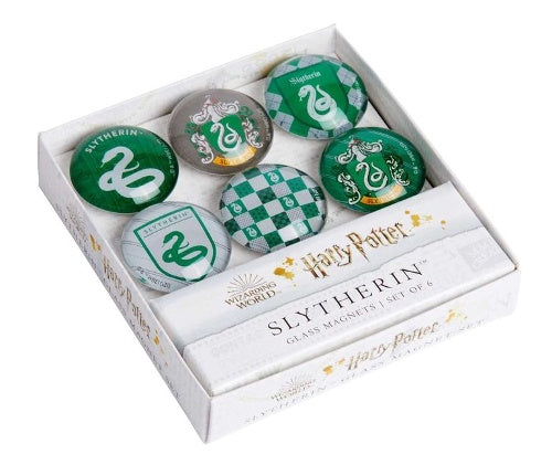 Harry Potter: Slytherin Glass Magnet Set: Set of 7