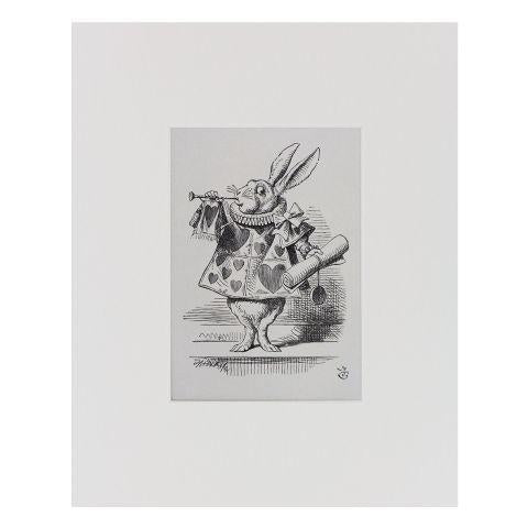 【British Museum】ポストカード(White Rabbit, as Herald, Blowing a Trumpet)【Alice】