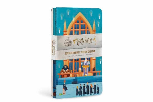 Harry Potter: Exploring Hogwarts Sewn Notebook Collection: Set of 3