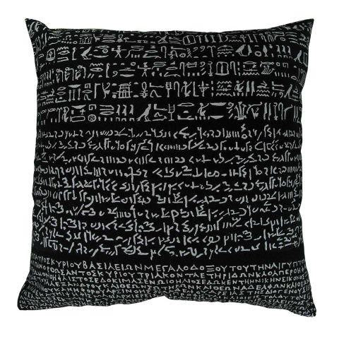 【British Museum】クッションカバー【Rosetta Stone】