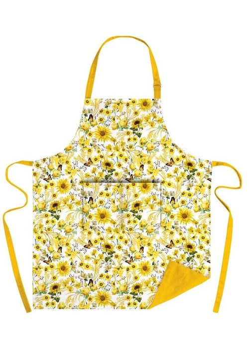 【M&G】エプロン【Yellow Butterflies】