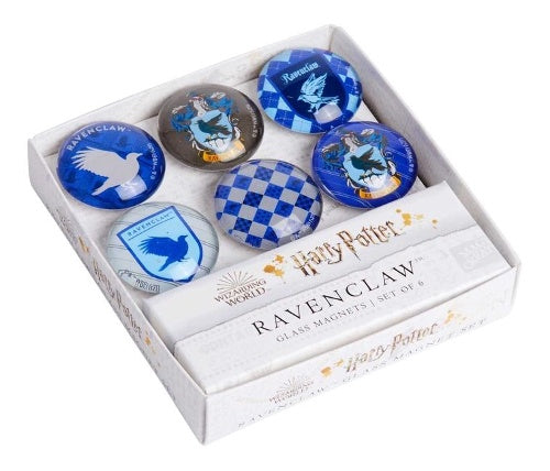 Harry Potter: Ravenclaw Glass Magnet Set: Set of 6